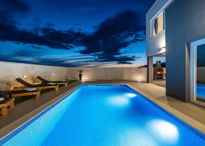 בית נופש My Dalmatia - Sea View Punta With Private Swimming Pool